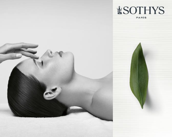 Rentouttava Sothys-kasvohoito kosmetologilla